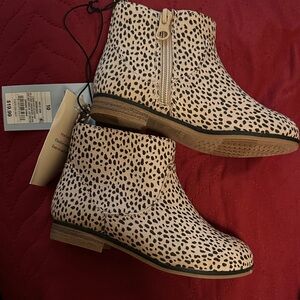 Cat & Jack Black and Tan Kids Boots